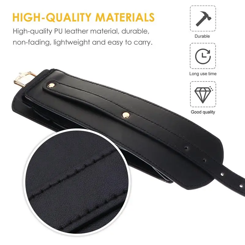 

Chic Dress PU Leather Waist Belt Wide Lady Waistband Belt Clothes Accessory