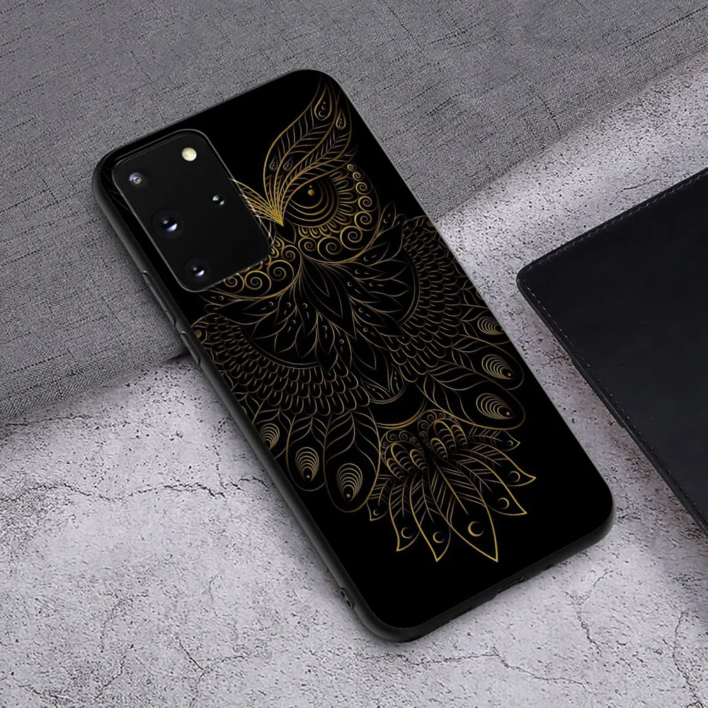 Lavaza Cute Owl Hearts Lover Christmas Soft Case for Samsung Note A3 A5 A6 A7 A8 A9 A10s A20s A30s A40s A50s 10 A70 8 9 J6 Plus | Мобильные