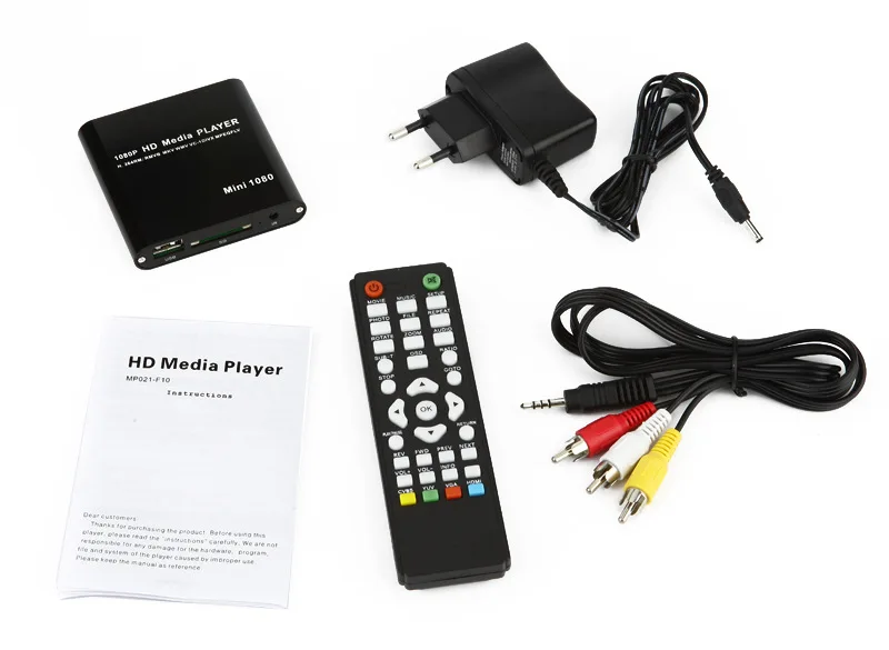 Медиаплеер REDAMIGO FullHD 1080P, мультимедийный видеоплеер с HDMI-совместимым VGA AV USB SDMMC, внешний порт mkv H.264 (art.: 7a670ead9) - 7a670ead9