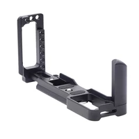 professional l type bracket tripod camera mounting plate grip handle for fuji xpro3 camera accessories with 14 screw holes