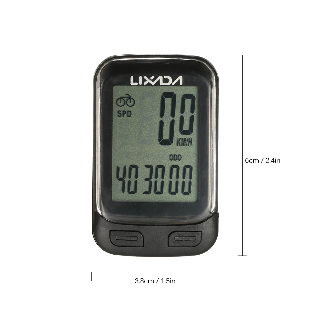 Проводной беспроводной водонепроницаемый велосипедный компьютер