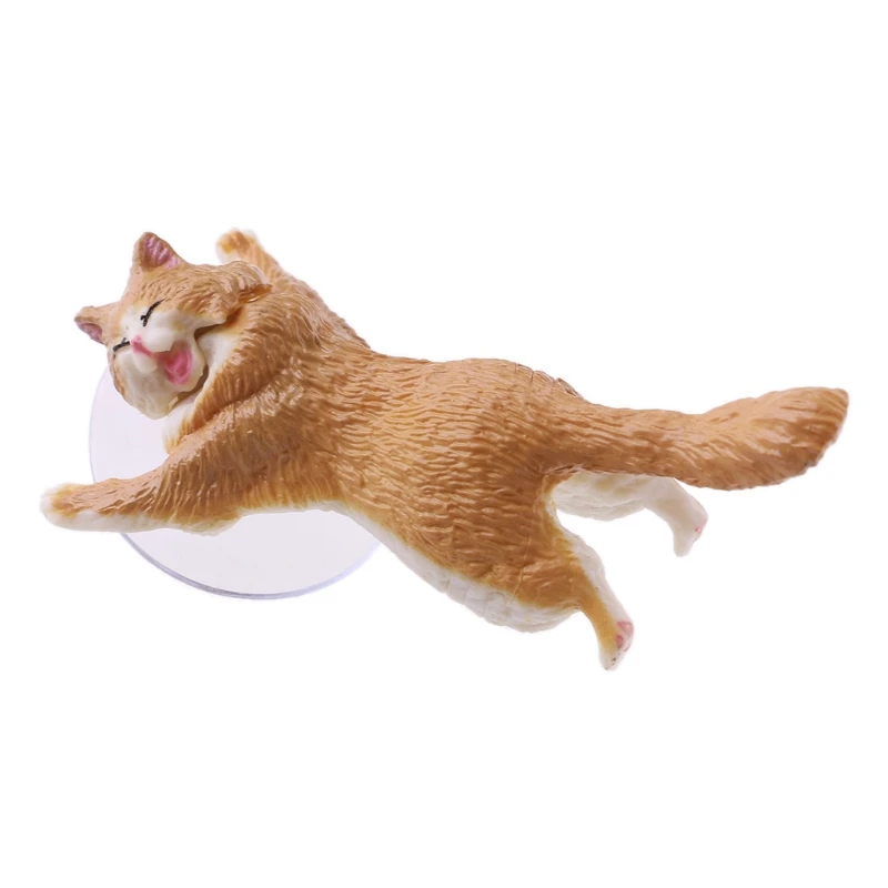 

J2FF COOL Mr Cat Mobile Phone Holder Stand Sucker Tablets Smartphone Holder