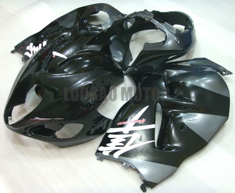 

Бесплатный комплект обтекателей под заказ, серо-черный корпус Suzuki GSXR1300 1999 2000 2001 2002 2003 2004 2005 2006 2007 1997 1998
