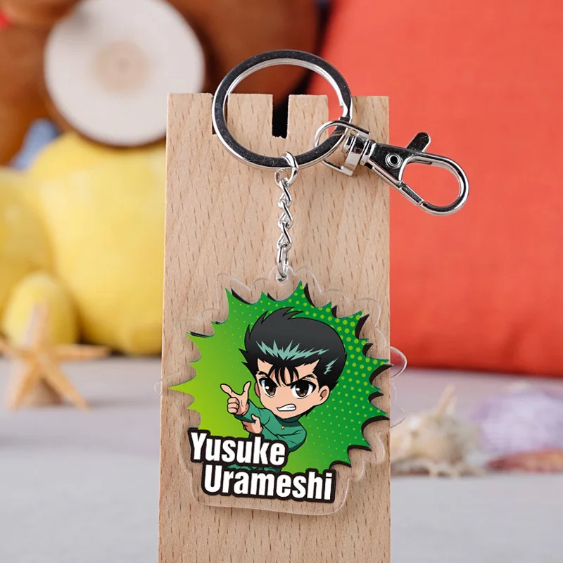 Японское аниме YuYu Hakusho Подвески Брелок с мультяшным рисунком Urameshi Yuusuke