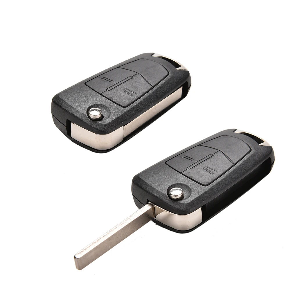 2 кнопки раскладной дистанционный Складной автомобильный брелок чехол для Vauxhall