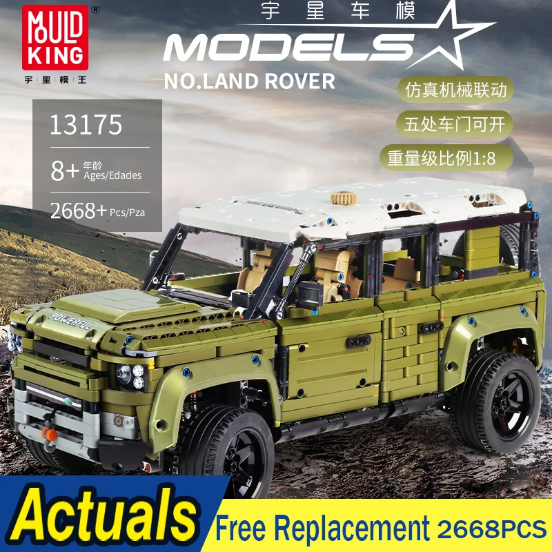 Радиоуправляемая машина 13175 Mould King 2668 PCS Technic Series игрушки Off модель дорожного