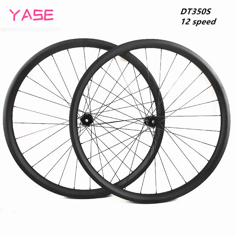 В виде бабочек новинка 12 скоростей mtb углеродистая колесная пара 33 5x25 мм