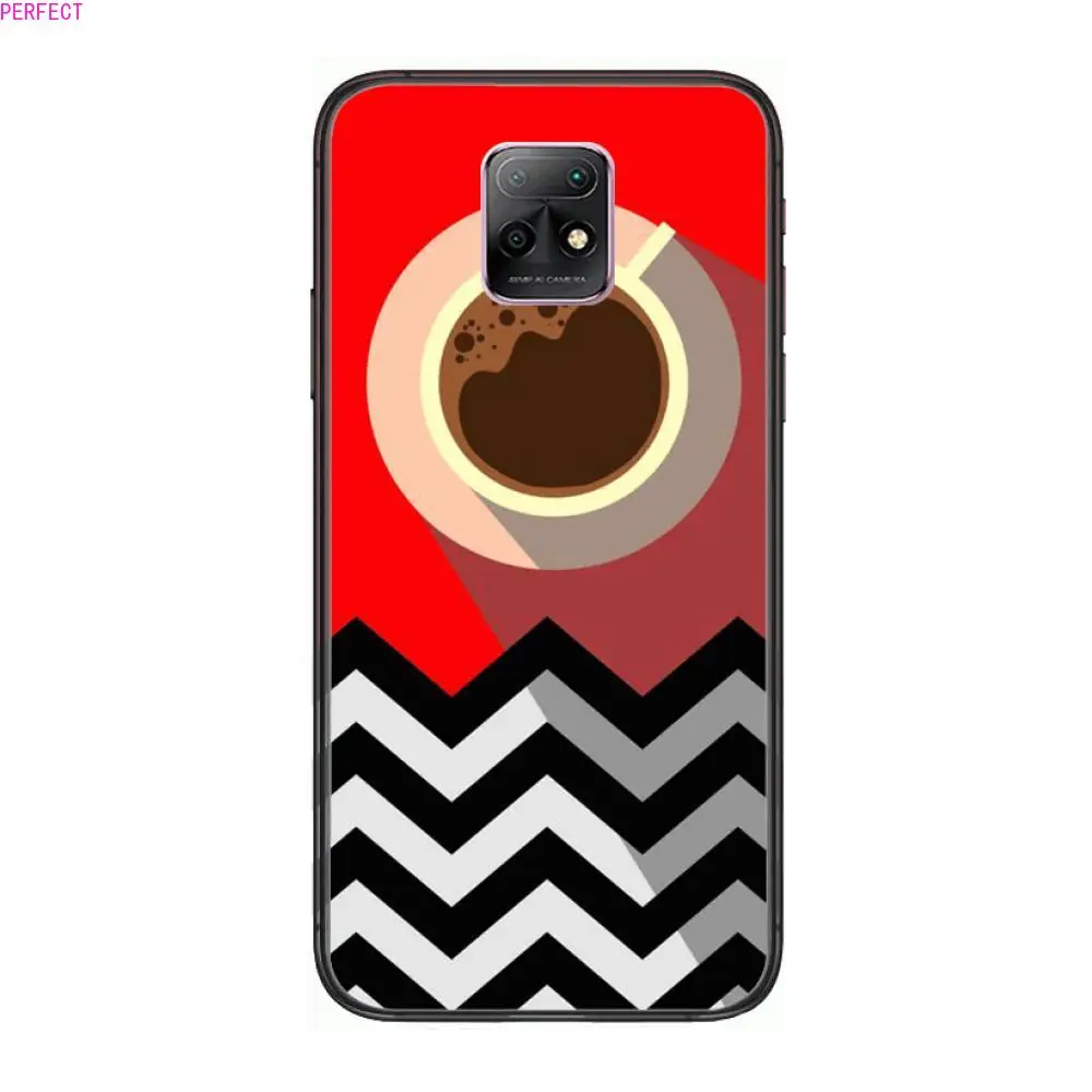 

desenhos animados twin picos Phone Case For XiaoMi Redmi 10X 9 8 7 6 5 A Pro S2 K20 T 5G Y1 Anime Black Cover Silicone Back Pre
