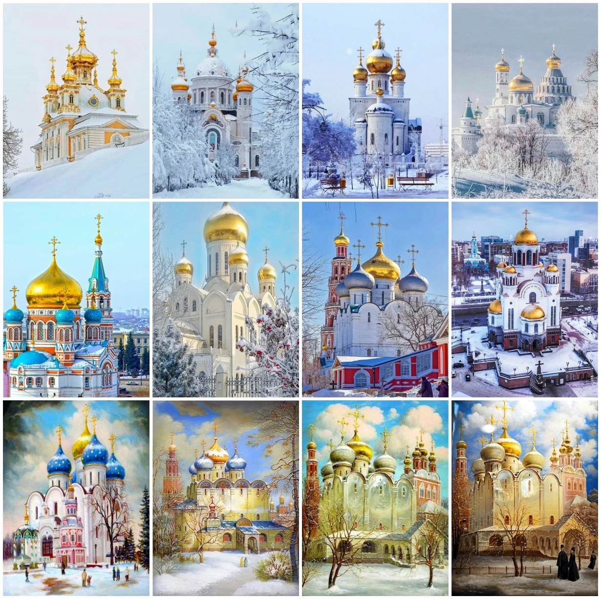 

AZQSD 5D алмазная живопись, здание замка, вышивка крестиком Стразы, алмазная вышивка, пейзаж, мозаика, вышивка, домашний декор