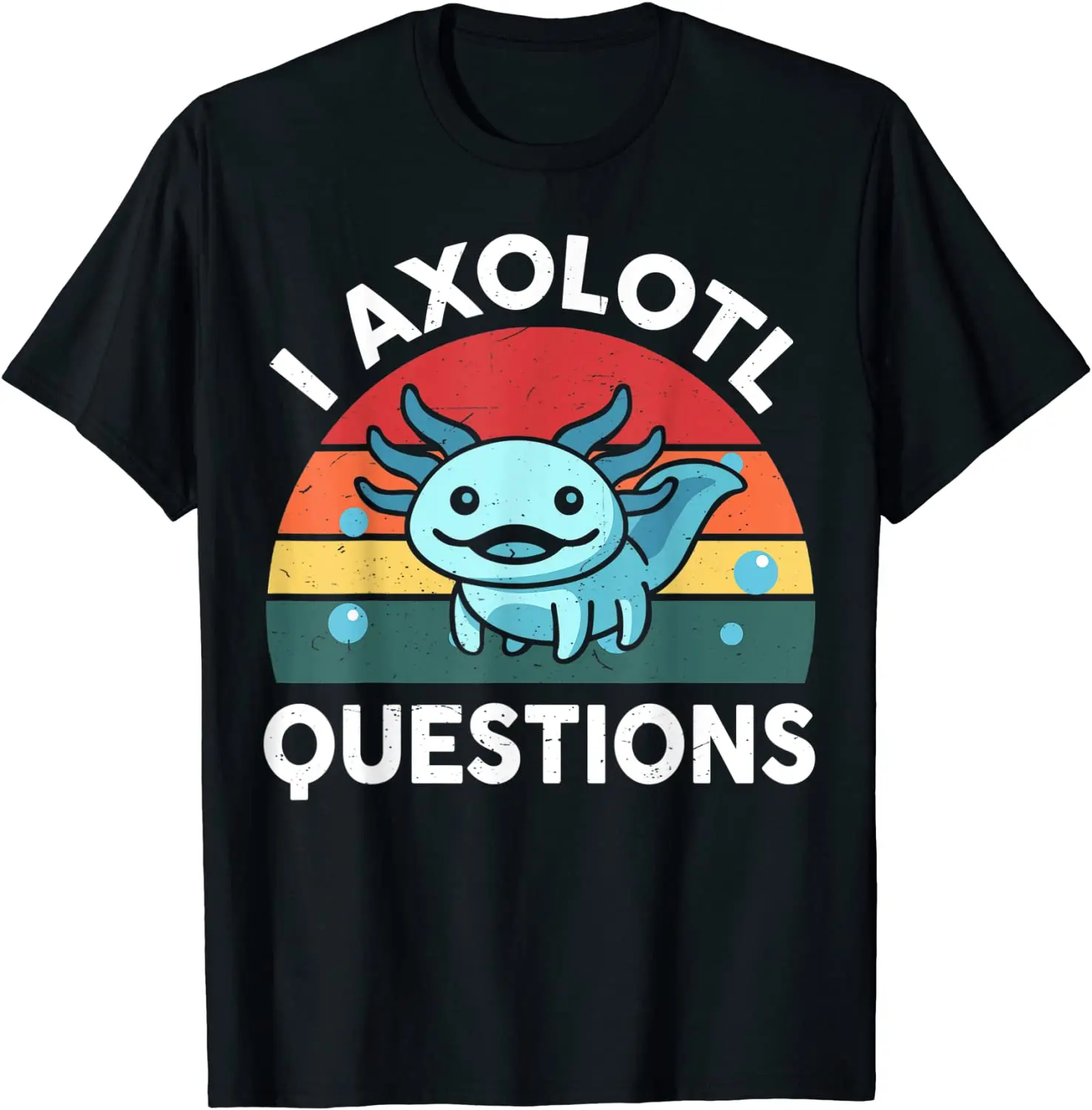 

I Axolotl вопросы рубашка детская забавная Милая Axolotl футболка
