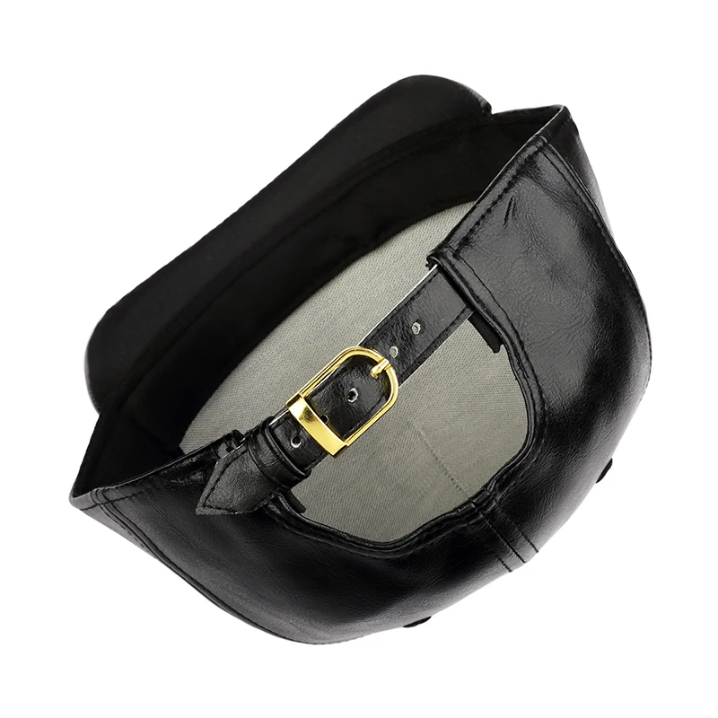 Кепка с 5 отделениями бейсболки логотипом черной короны головы льва кепки из