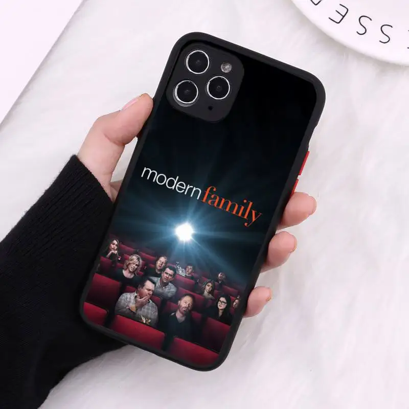 

Modern Family Phone Case Matte Transparent For iPhone 12 Mini 11 Pro XR XS Max 7 8 Plus