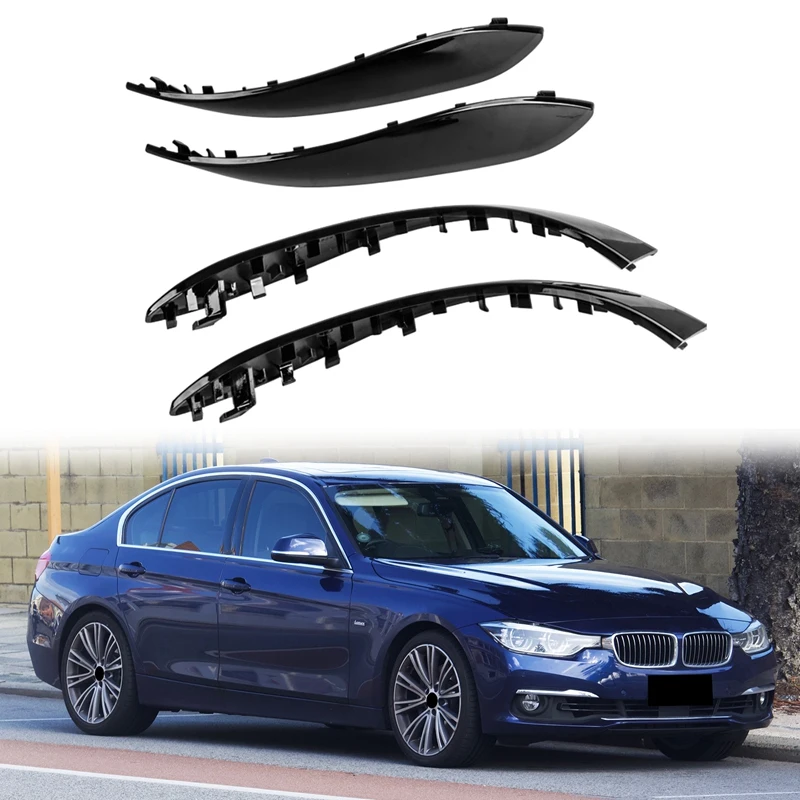 

4 шт., сменные накладки на внутреннюю дверную ручку BMW F30 F31 F34 F35 F36