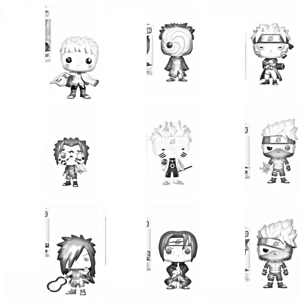 

NarutoItachi Kakashi Sasuke Model Vinyl Dolls Action Toy Figures 10cm Collection Figure Toys for Kids Christmas Gift