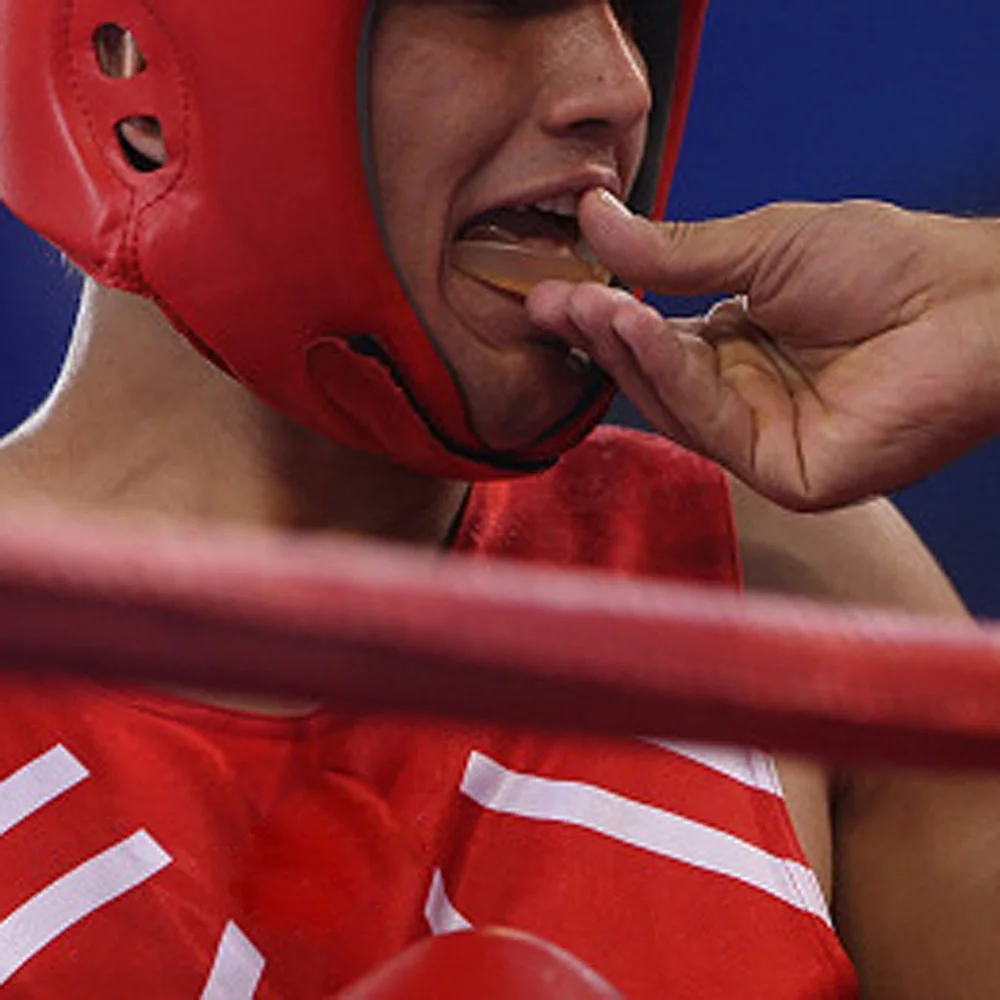 

Adult Sports Bruxism Mouth Guard Tooth Protector (White)