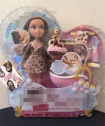 Модная фигурка Bratz Bratzillaz, кукла, несколько вариантов, лучший подарок для ребенка, 1 шт - Цвет: Сливовый
