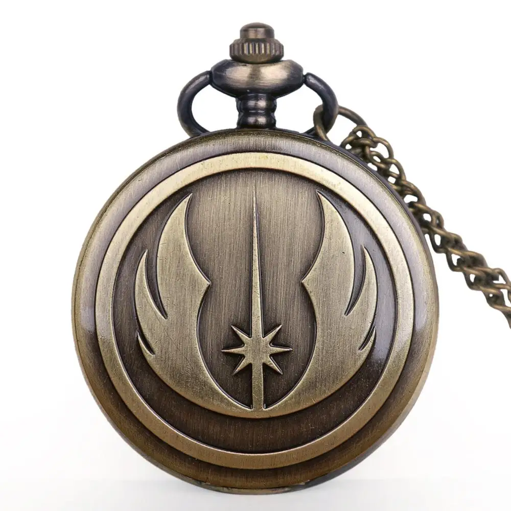 Стимпанк дизайн крыльев огня карманные часы ожерелье цепочка кварцевые модные