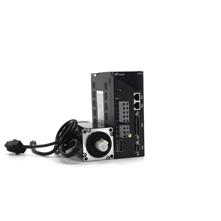 

400W Nema24 60mm 200~240V single phase/3ph with encoder for brake servo motor and drive kit