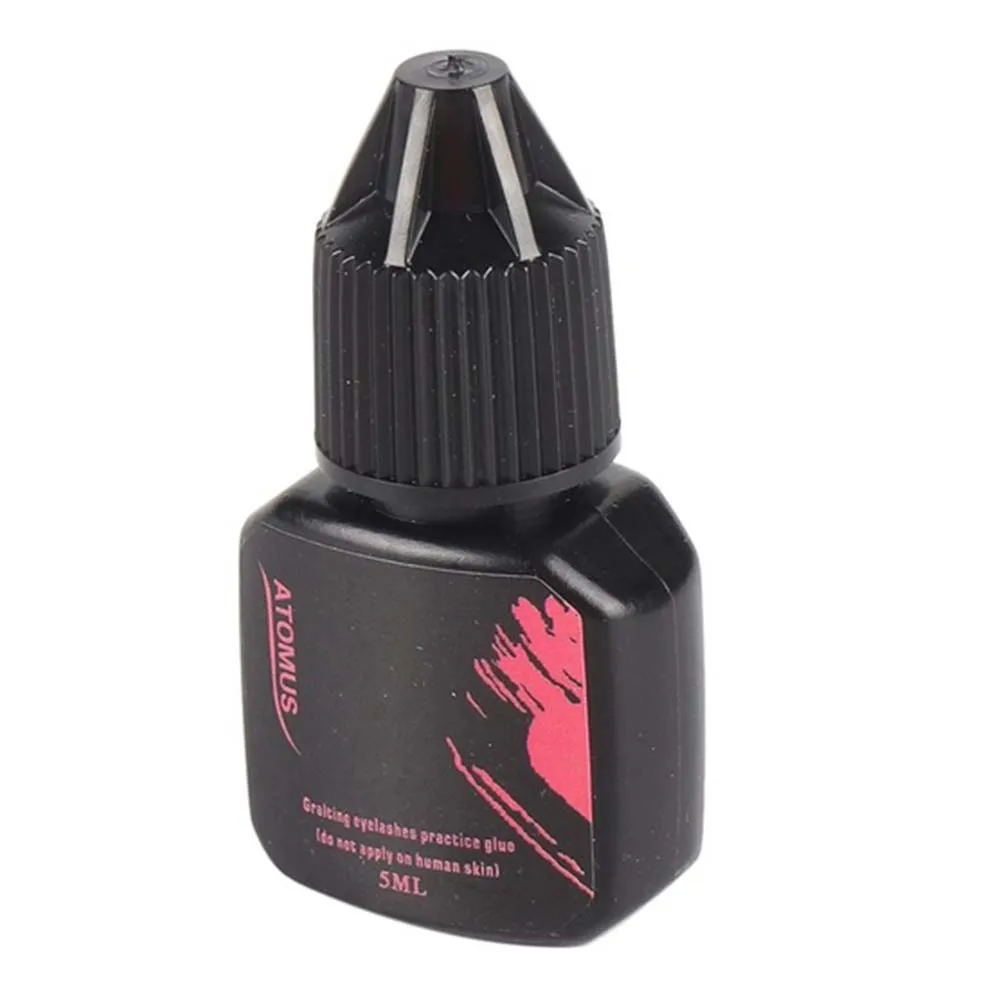 5 мл черный клей для наращивания ресниц практики приклеивания 1 3 секунды