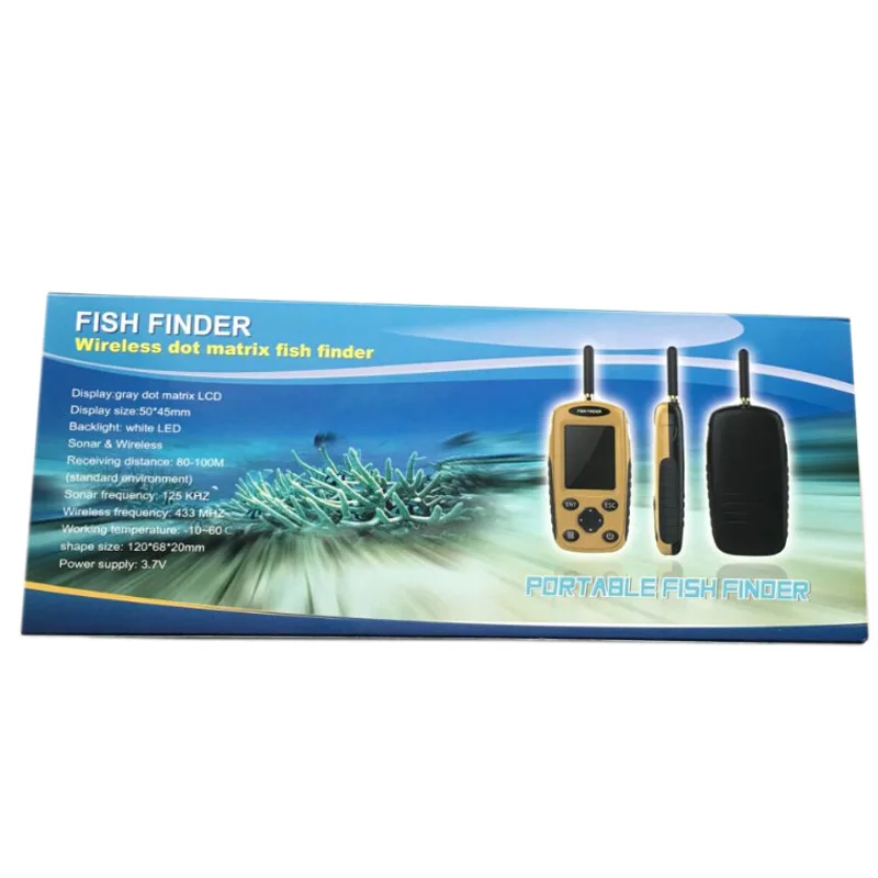 Беспроводной рыболокатор гидролокатор рыболовная приманка 36 м управление рыбой