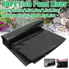 12S HDPE подкладка для рыбного пруда, садовый пруд, ландшафтный бассейн, усиленный толстый сверхпрочный водонепроницаемый мембранный подкладка для пруда, садовый бассейн