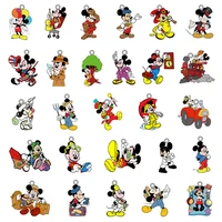 disney multiple professional mickey mouse epoxy resin pendants acrylic charms jewelry for diy making accessories jewelry mik502