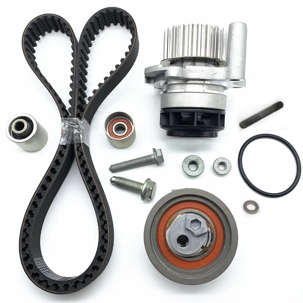 

Комплект водяного насоса и ремня ГРМ двигателя для VW Golf Passat Touran EOS Jetta A3 A6 A4 S3 Octavia Seat Leon 2,0 T 06F121011 06D109119B