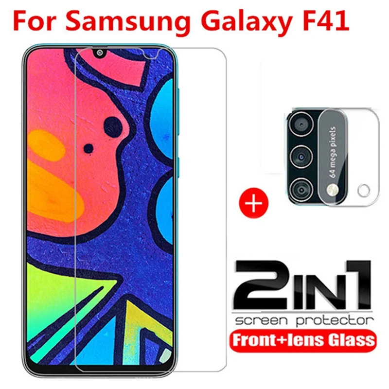 

Закаленное стекло для Samsung Galaxy F41 6,4 ''Защитная пленка для объектива камеры для Samsung F41 SM-F415F F 41 f41