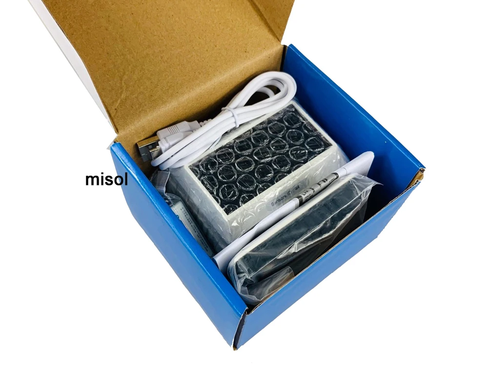 MISOL/PM2.5 тестер качества воздуха монитор Беспроводной, с внутренней температурой и влажностью, на солнечных батареях
