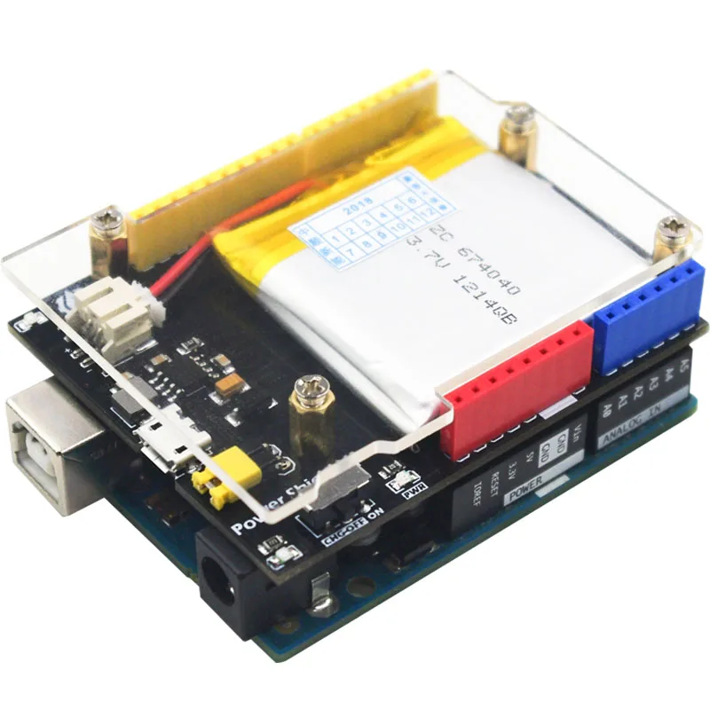 

[YwRobot] Arduino mobile power extension board 5V output lithium battery power supply module 1500mAh