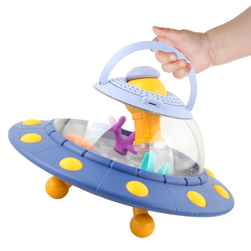 

Kids Portable Small Fish Tank Plastic Transparent Insect Observation Box Barrel Y4UD