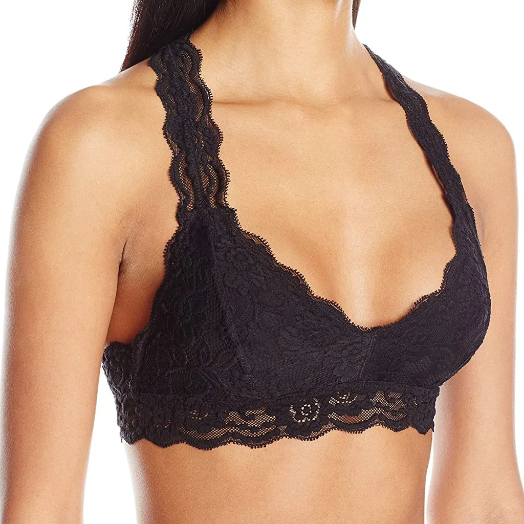 

Women Sexy Bra Set Unpadded Lace Lingerie Underwear Set Plus Size Bralette Lace Bra Feminina Mesh Sheer Strap Brassiere Bustier
