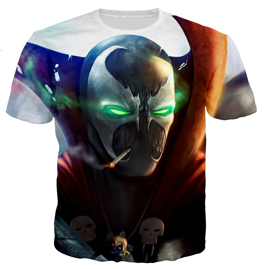 

Cool 3D Printed Anime Men/women New T-shirts Casual Style T Shirt Streetwear Fashion Spawn Tops