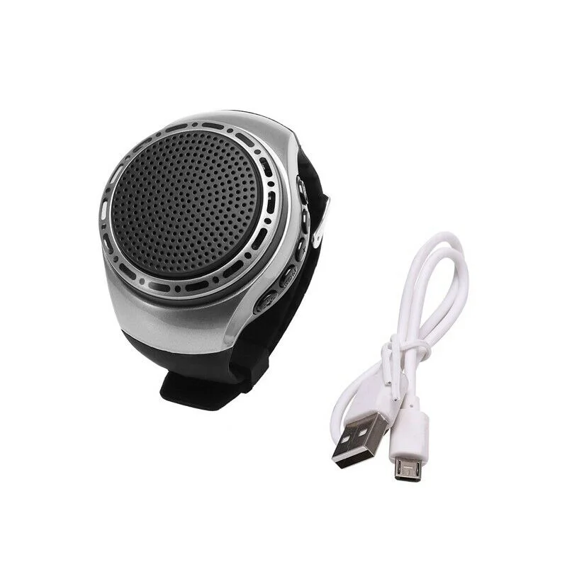 U6  BT Speaker Card With Radio FM Portable Outdoor Sports Running LED Colorful