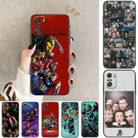 marvel avengers movie star phone case for xiaomi redmi 11 lite pro ultra 10 9 8 mix 4 fold 10t black cover silicone back prett