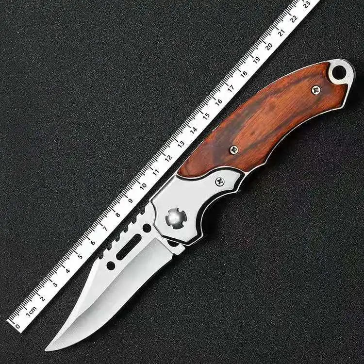 198 мм складной нож выживания тактика уличный карманный с светодиодный фонарик