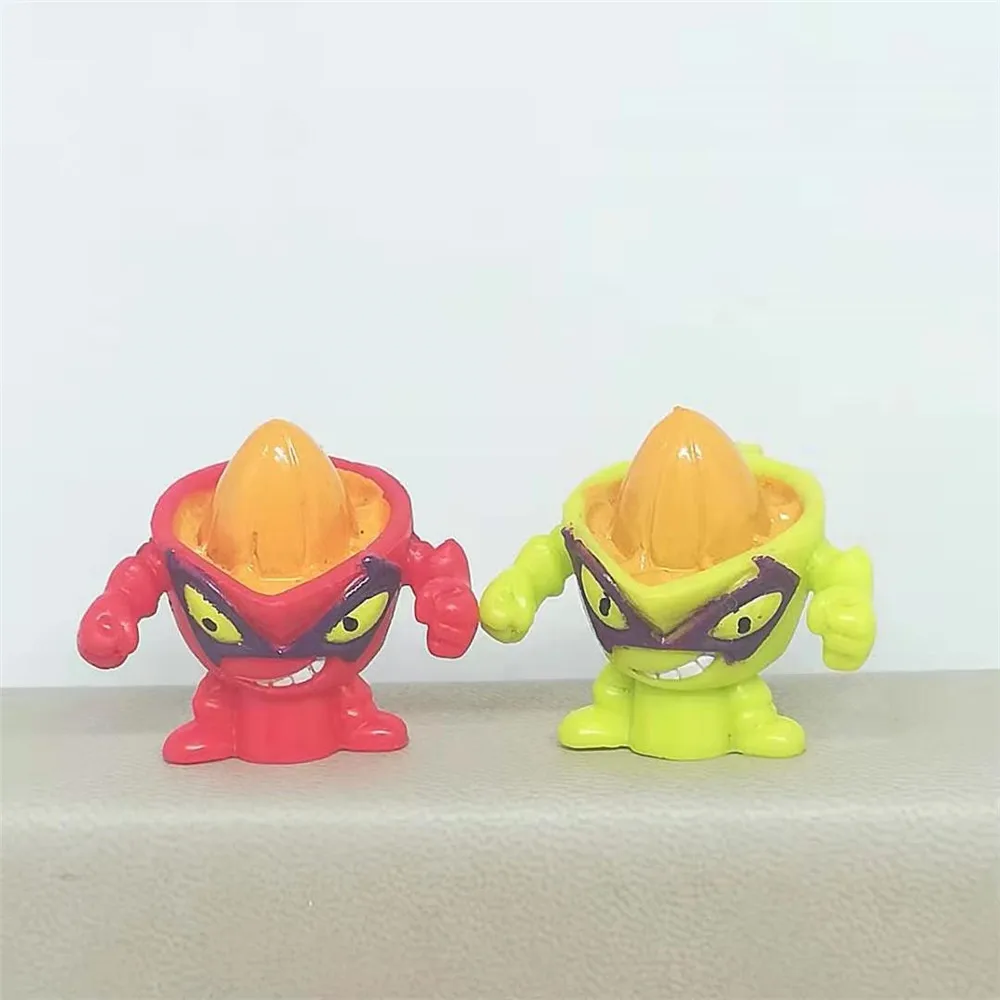 2pcs JACK THE JUCER Ультра Редкие Супергерои 3 Аниме мусорные куклы ENIGMA фигурки из золота и серебра Super zings 3 см резиновая модель мусорная игрушка детский подарок - Цвет: 2pcs JACK THE JUCER