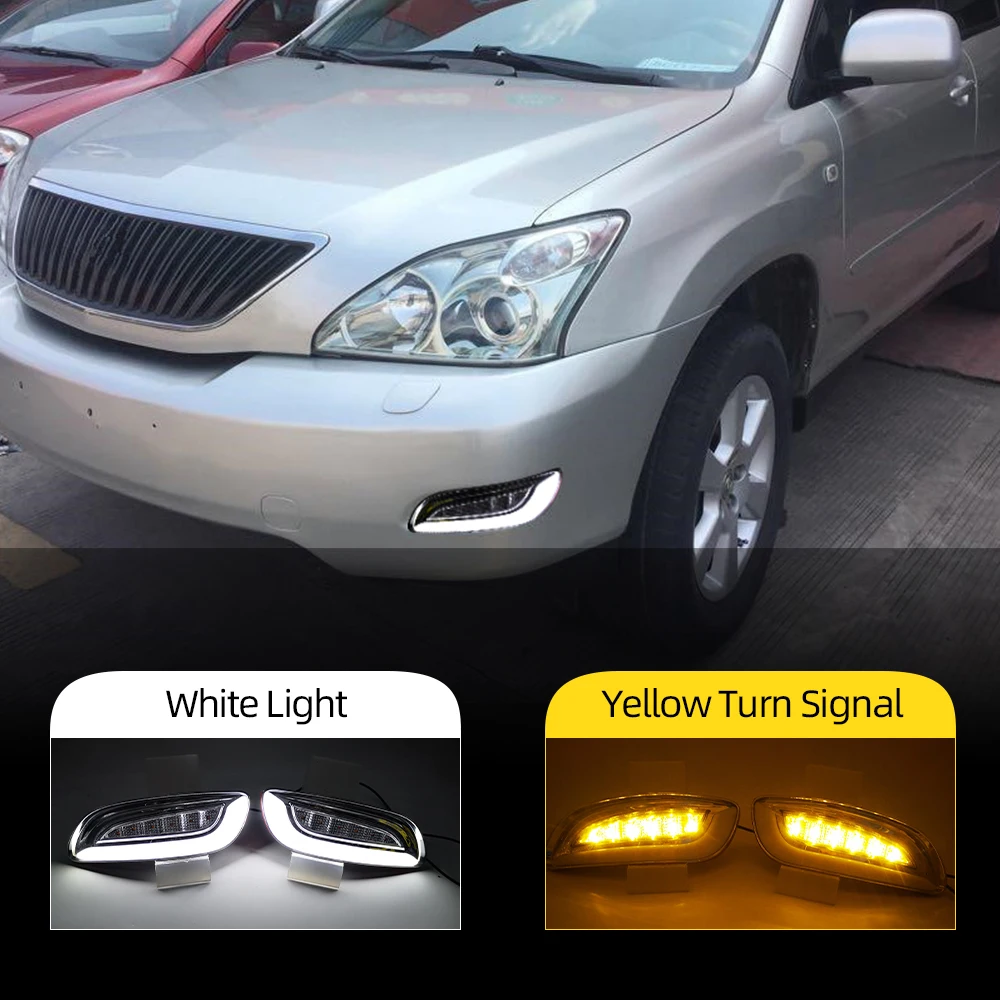 Автомобильная проблесковая 2 шт. для Lexus RX330 RX350 2003 2004 2005 2006 2007 2008 2009 светодиодный