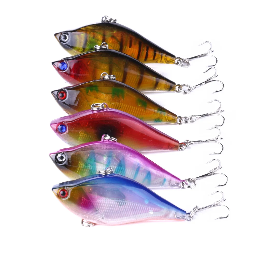 6 шт вибрации искусственная наживка для рыбалки приманки см 13 2 г Crankbait опускается