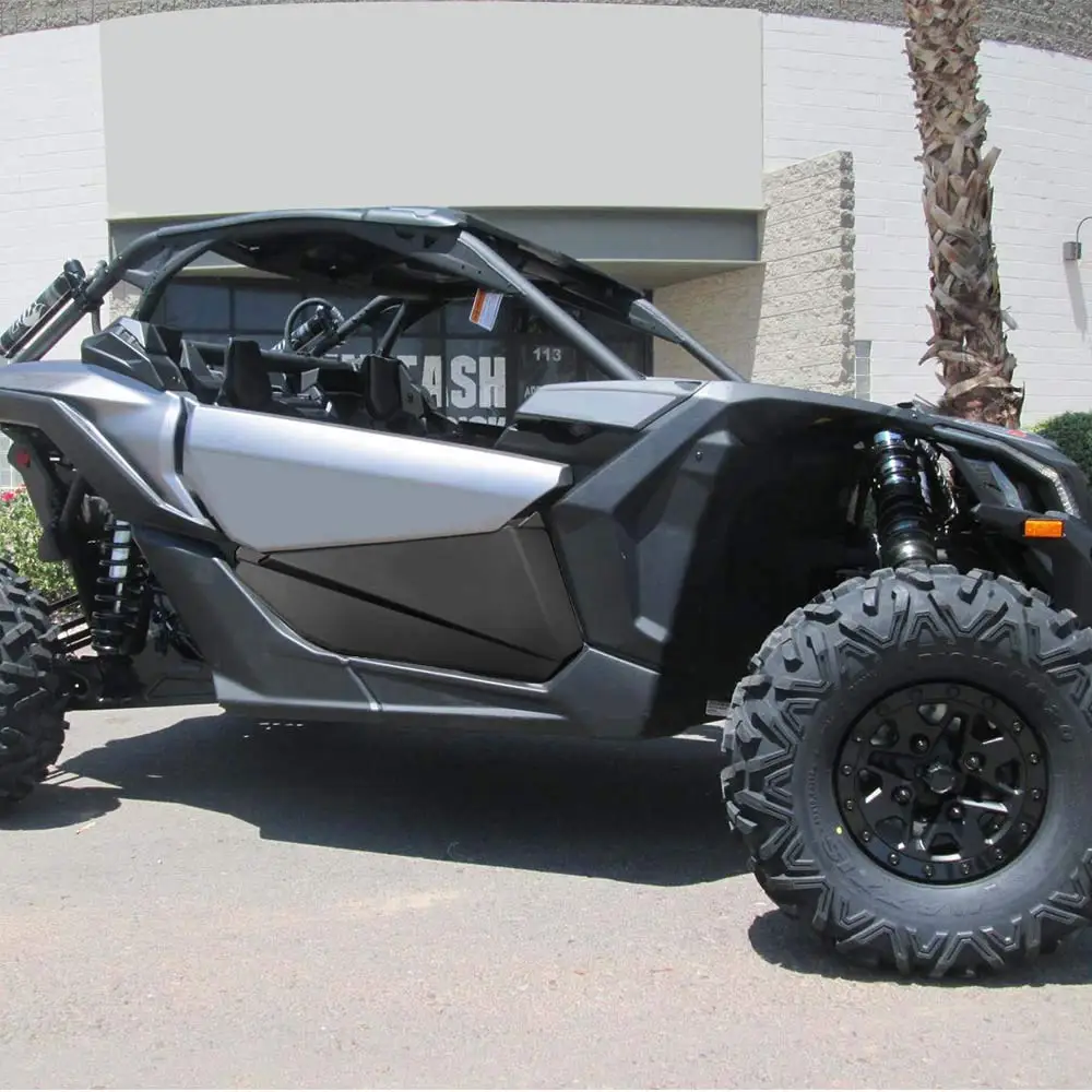 KEMIMOTO драйвер и пассажирские нижние дверные панели набор для Can Am Maverick X3 черный
