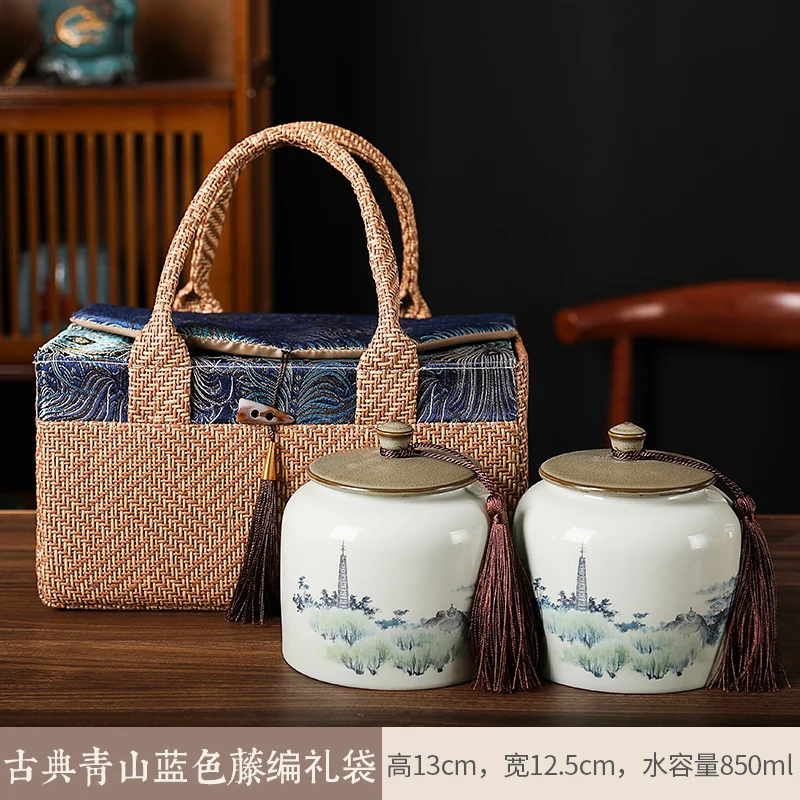 Контейнер для чая керамический белый с крышками AB50CY | Дом и сад