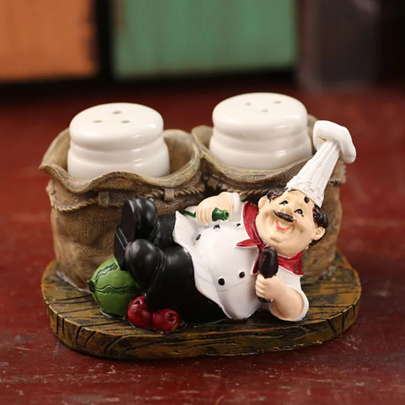 Полимерная Статуэтка шеф повара статуэтка для торта хлеба кичена декоративная