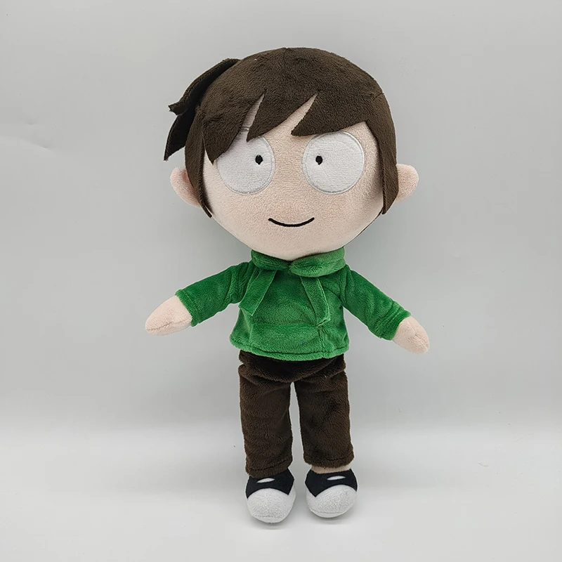 Eddsworld-Mu&ntilde;eca anim&eacute; de peluche de 32-38CM para ni&ntilde;os, juguetes de felpa perif&eacute;ricos, decoraci&oacute;n del hogar, regalos de vacaciones-5