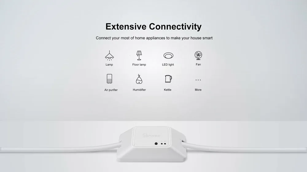 3/5 шт. Itead Sonoff BASICZBR3-первый умный переключатель Zigbee DIY, управляемый через приложение SmartThing, работает с концентратором SmartThings Alexa