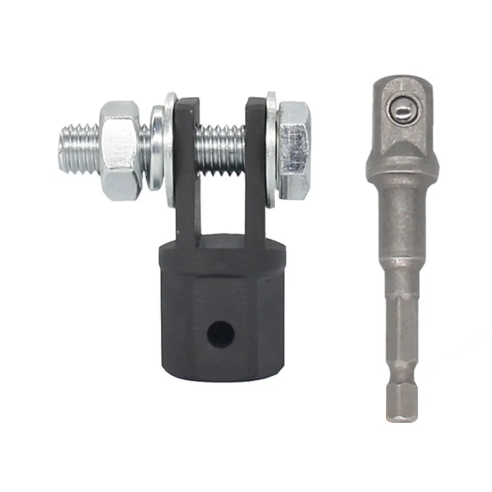 

Universal Car Ramp Lift Scissor Jack Adapter Trailer Chrome Wrench Tools Labor-Saving Electric Adapter Tool