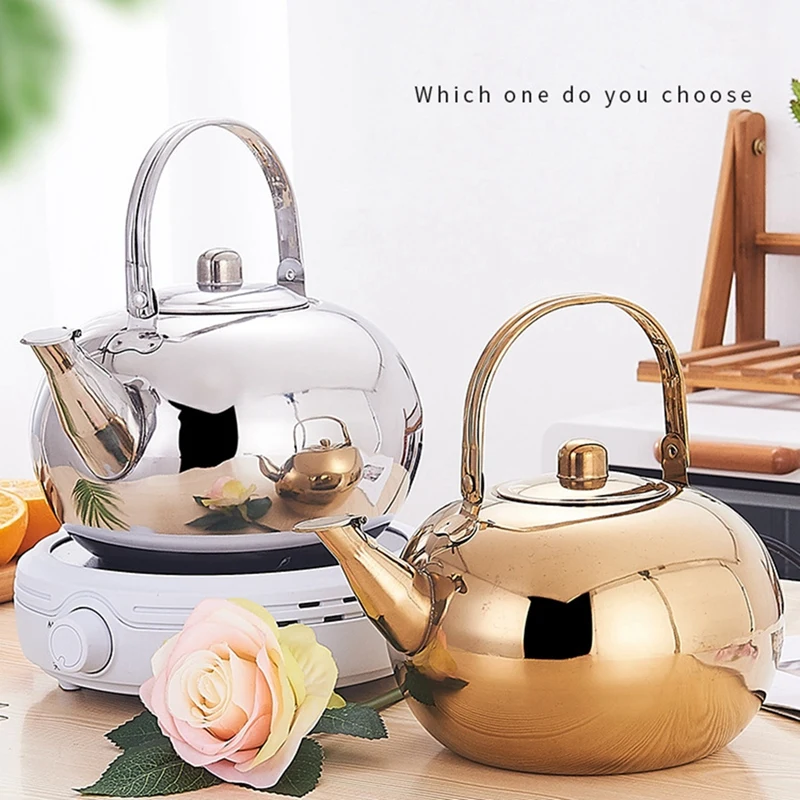 Чайник со свистящим ситечком чайный чайник индукционный для кухонной плиты | Дом