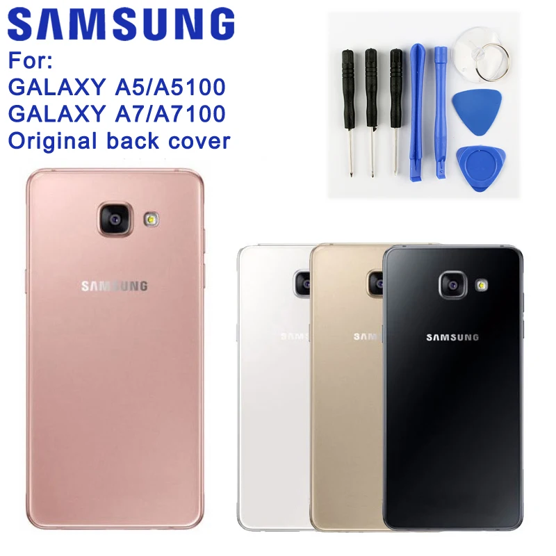 

Оригинальная задняя крышка батарейного отсека Samsung Galaxy A5 2016 A510 A510F A7 2016 A710