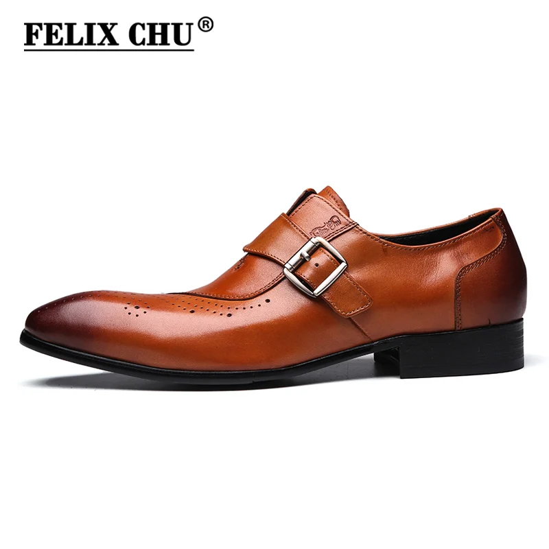 Мужские кожаные лоферы с ремешком в итальянском стиле вечерние туфли деловом