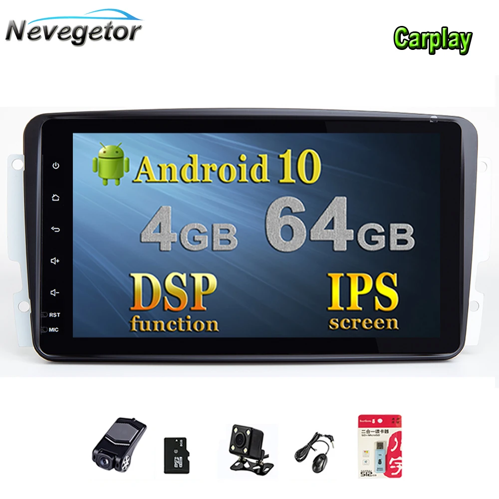 8 'ɺndroid 10 автомобильный стерео Redio мультимедийный плеер для