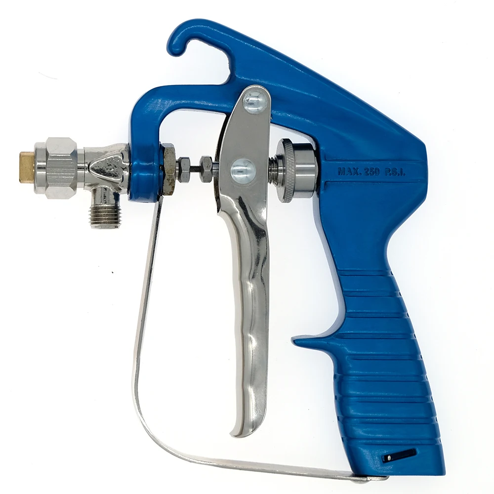 

DAT GRAND LAND Пистолет-распылитель краски 1.0 мм серебристый + Клеевой пистолет-распылитель синего цвета